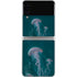 Vincent Hie Blue Jellyfish Galaxy Z Flip3 5G Skin
